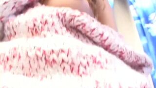 Hot japanese teen goes solo masturbating in POV