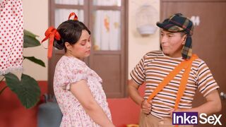 El Chibolo +18 - Don Panzón se cobra la renta comiéndose la torta de jamón de la Cholondrina - CAP 2