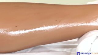 Oiled teen angel with perfect body - FULL SCENE - Massage Rooms