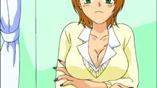 POV hardcore fucking for hot busty blue haired teen