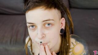 Anal Fucked Hippie Teen Cums Hard