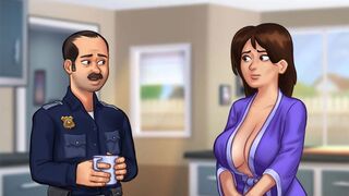 Summertime Saga Reworked - 6 Officer Has Bad News by MissKitty2K